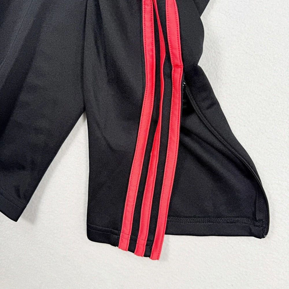 Adidas Tiro Essential Soccer Pants Size XL Kids Black/Lucid Red KC3137, NWT